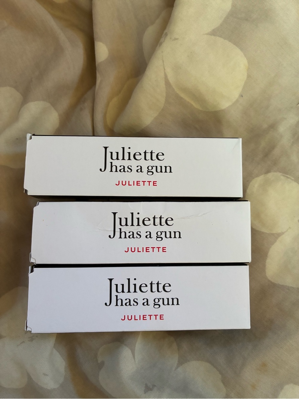 3 X Juliette Has a Gun 5ml JULIETTE